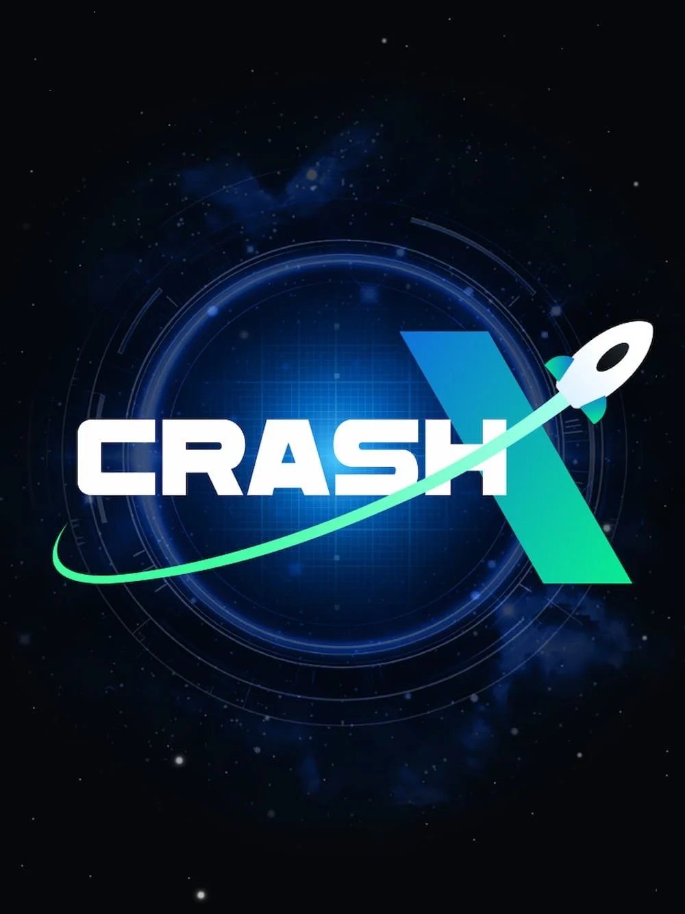 Tarjeta de crash game con acción rápida y estilo de apuesta visual
